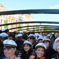 people enjoying the boat tour with Marcia Haas